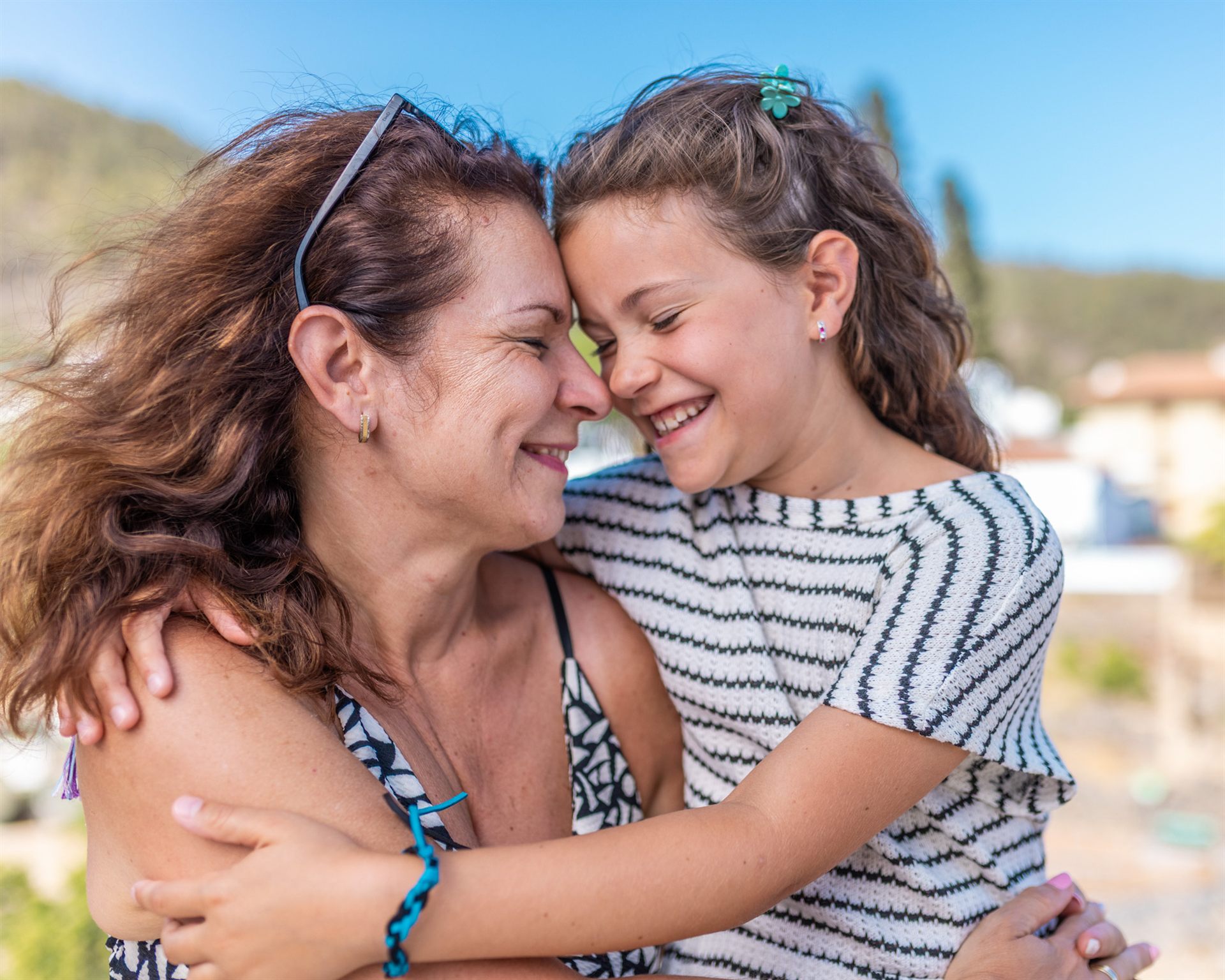 tender family moment during a Vilaflor photoshoot, Tenerife