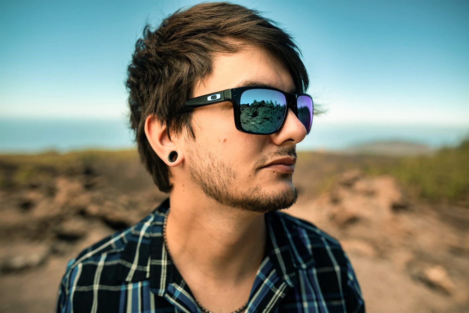 Portrait in filtered sunlight, Santiago del Teide